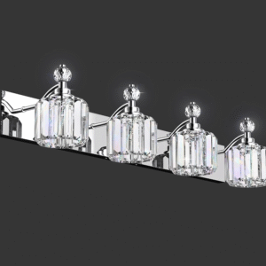 Modern Crystal Bathroom Vanity Light