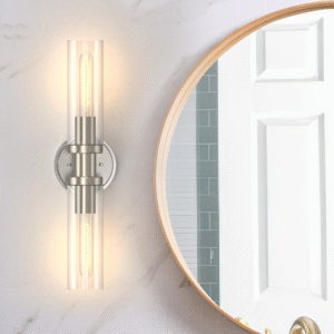 Bathroom Light Fixtures 2-Light Gold
