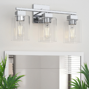Chrome Bathroom Vanity Light