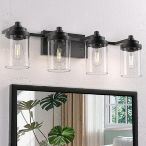 Bathroom Vanity Light Fixture, 4-Light