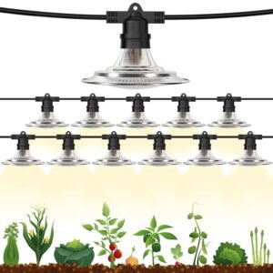 Outdoor LED Grow Lights for Greenhouse 12-Light