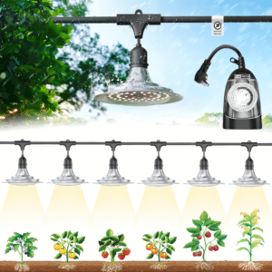 Outdoor Grow Lights with Timer