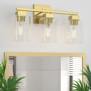 Brass Gold Vanity Light