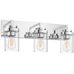 Chrome Bathroom Light Fixtures
