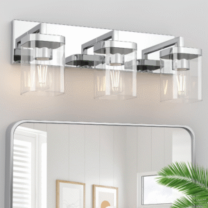 Chrome Bathroom Vanity Light