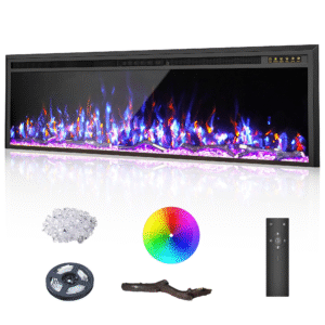 60 Inch Electric Fireplace