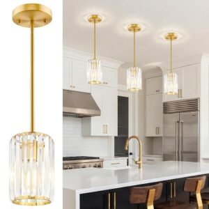 Gold Pendant Light-3 Pack
