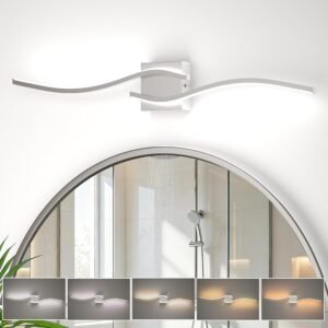 40" Brushed-Nickel 5CCT Vanity Light