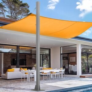 10FT-DarkGrey-3Ring-Shade-Sail-Pole