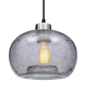 Pendant-Globe-Clear-Seeded