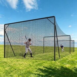 32FT Baseball Batting Cage With Frame